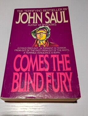Comes the Blind Fury by John Saul Book